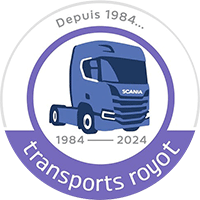 Transports Royot badge